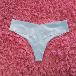 Light blue thong