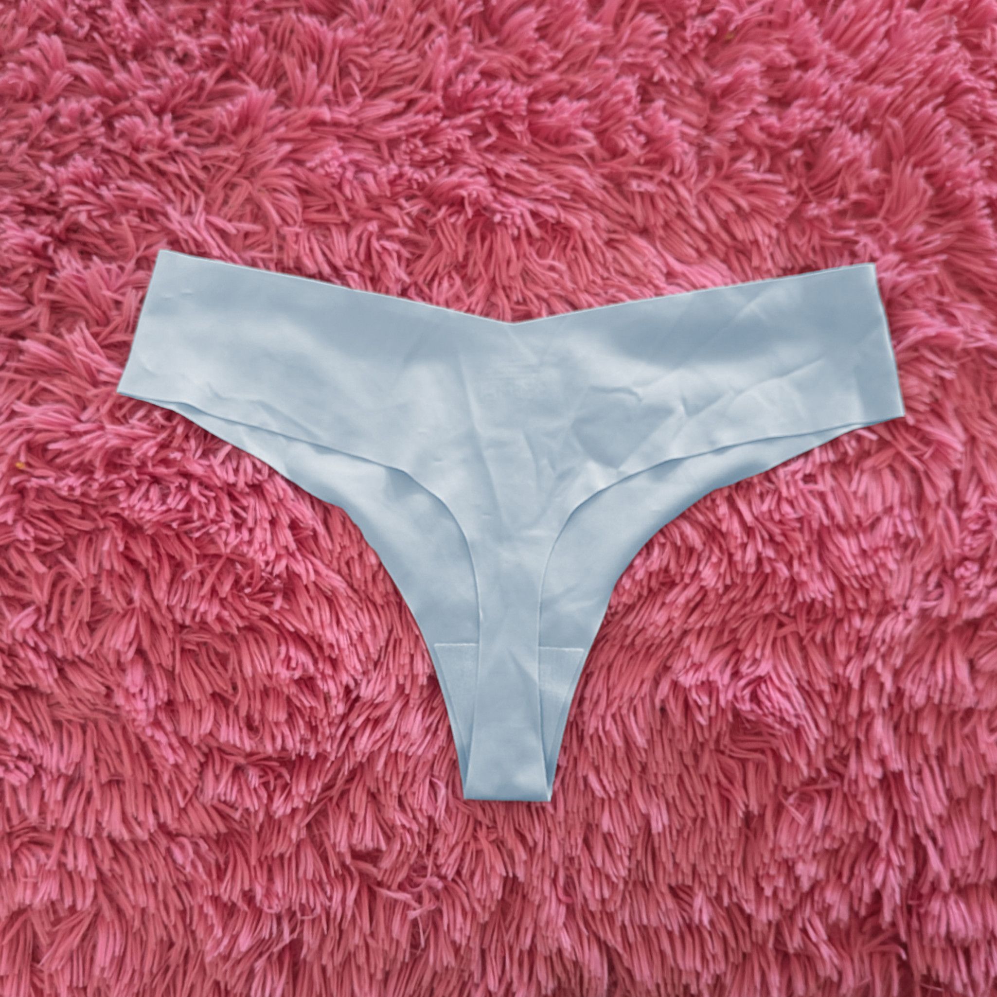 Light blue thong