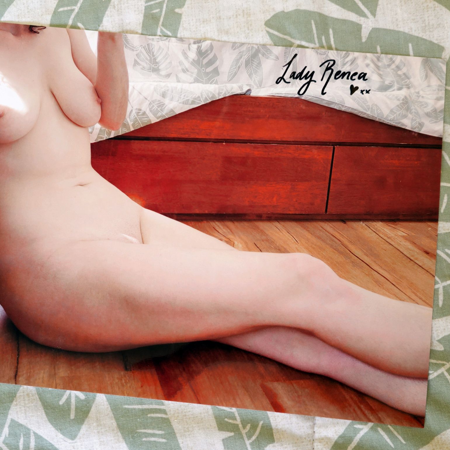 A4 Signed Photo of Lady Renea