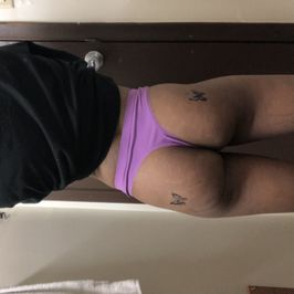 Pussy Stained Purple Panties