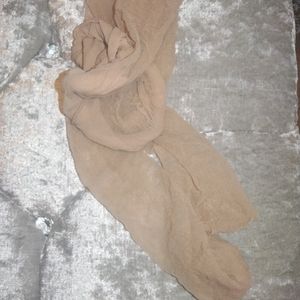 Golden shower filled nude tights