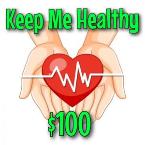 Contribute 100 Dollars to my Health Care Fund