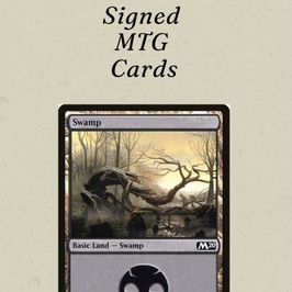 Signed MTG Cards