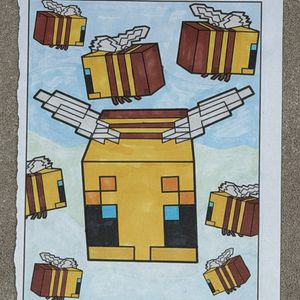 Minecraft bee