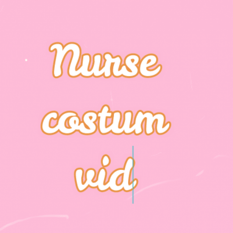 Nurse costum vid