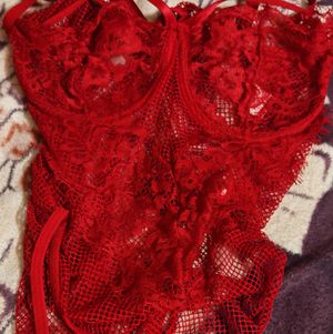 Red babydoll