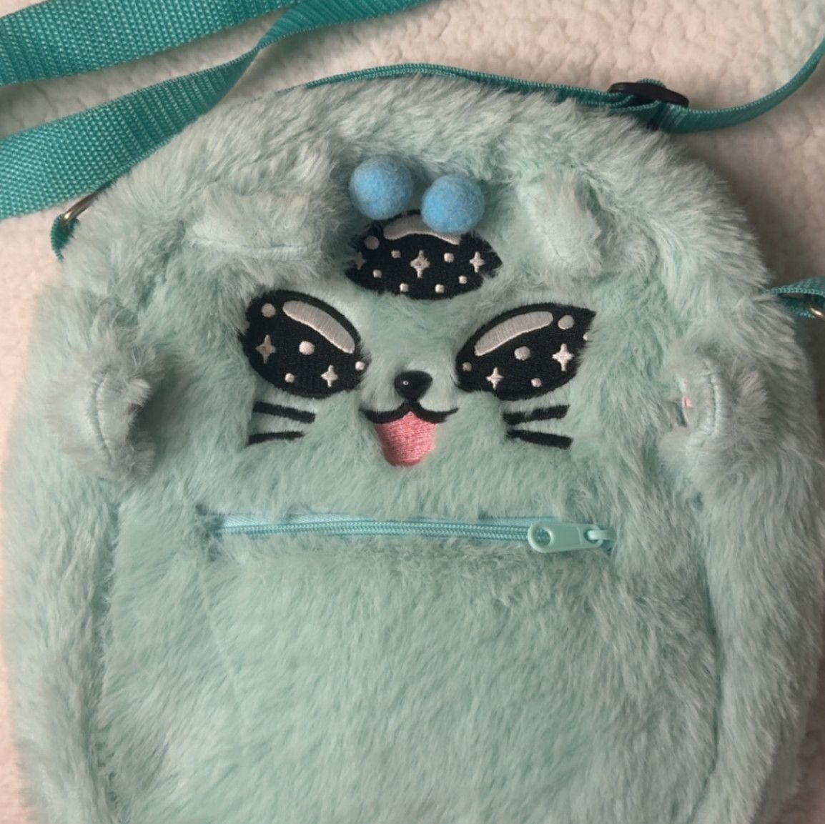 Cute Alien Kitty Purse