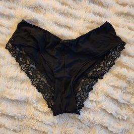 Black Cotton Panties