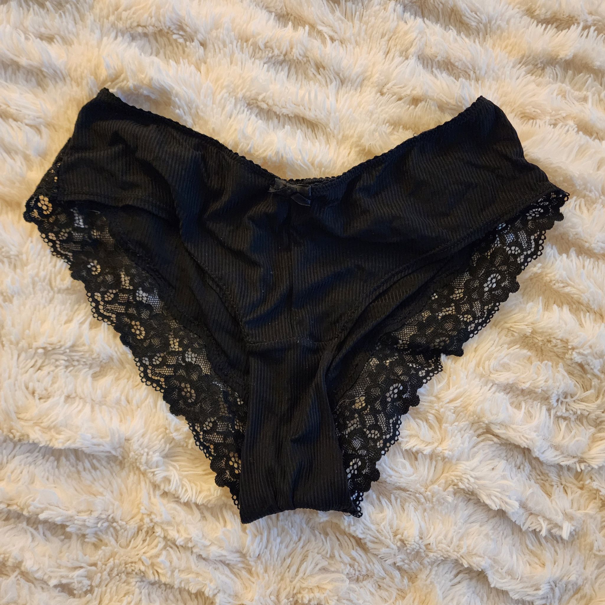 Black Cotton Panties