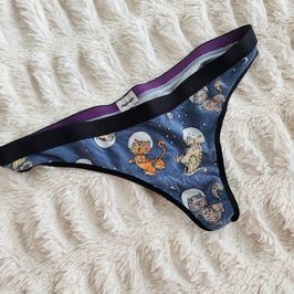 Very Worn Astro Kitty thong
