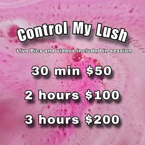 Control my Lush toy