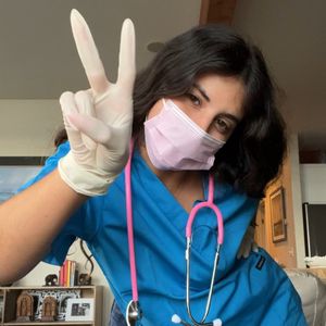 White Latex Exam Gloves
