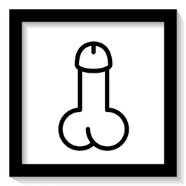 Flashing Dick Digital Photo