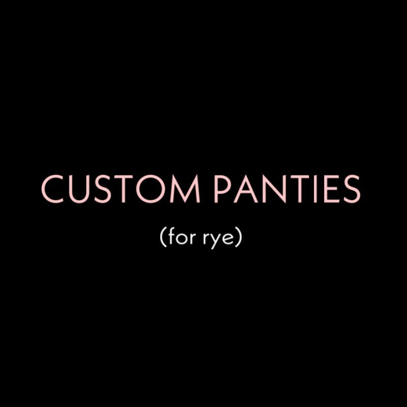 Custom Panties