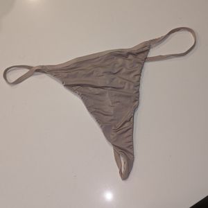 Beige G String