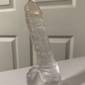 7 inch Clear Suction Dildo