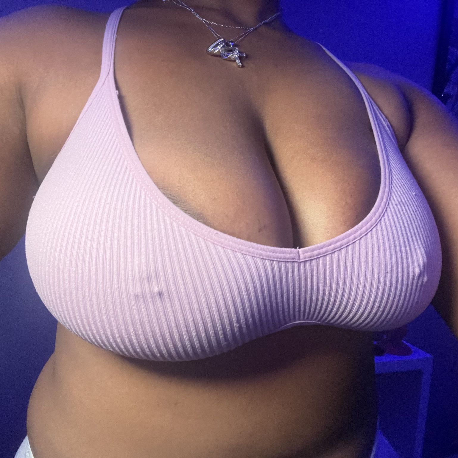 Used Lavender Bra