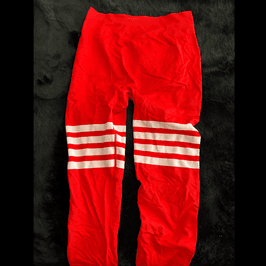 Ripped Red Leggings