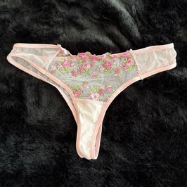 Floral Thong