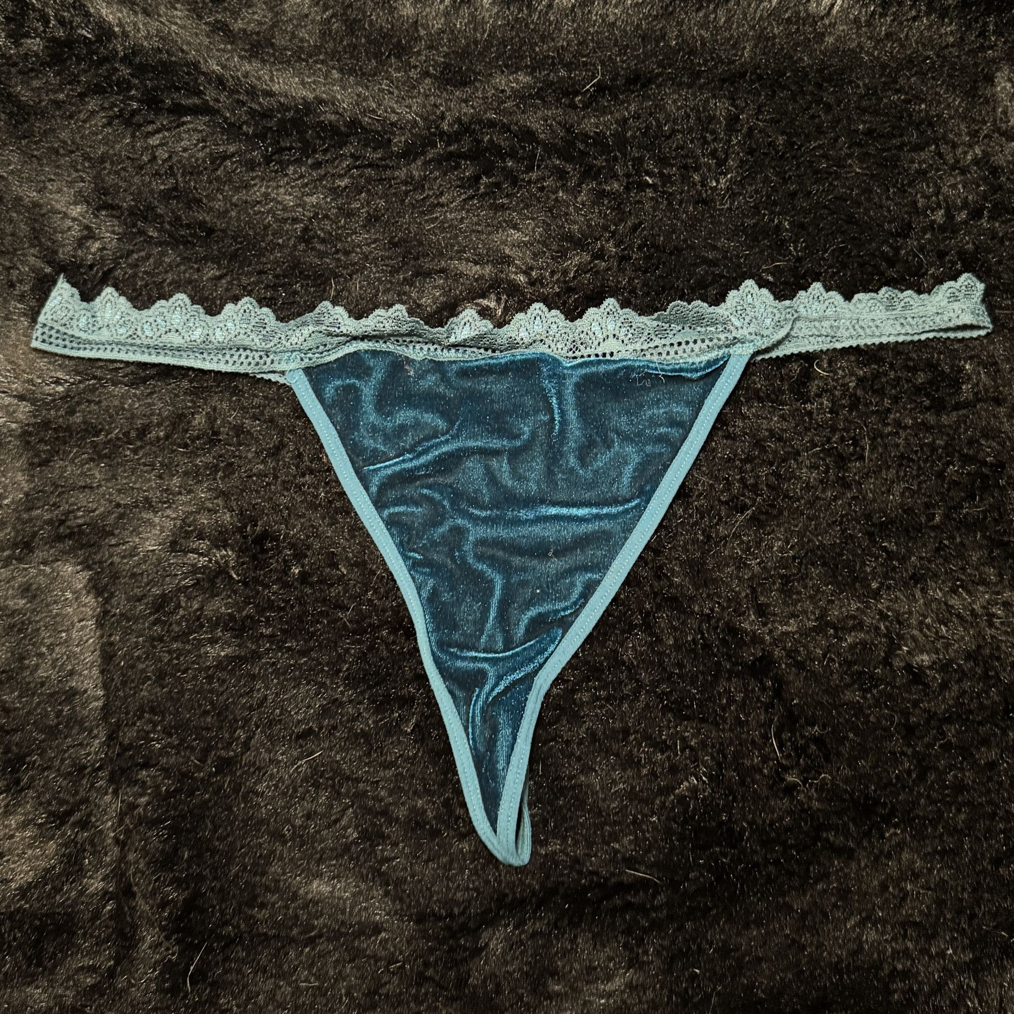 Teal G String