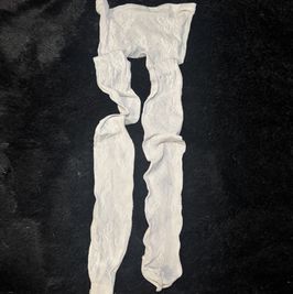 White Fishnet Stockings