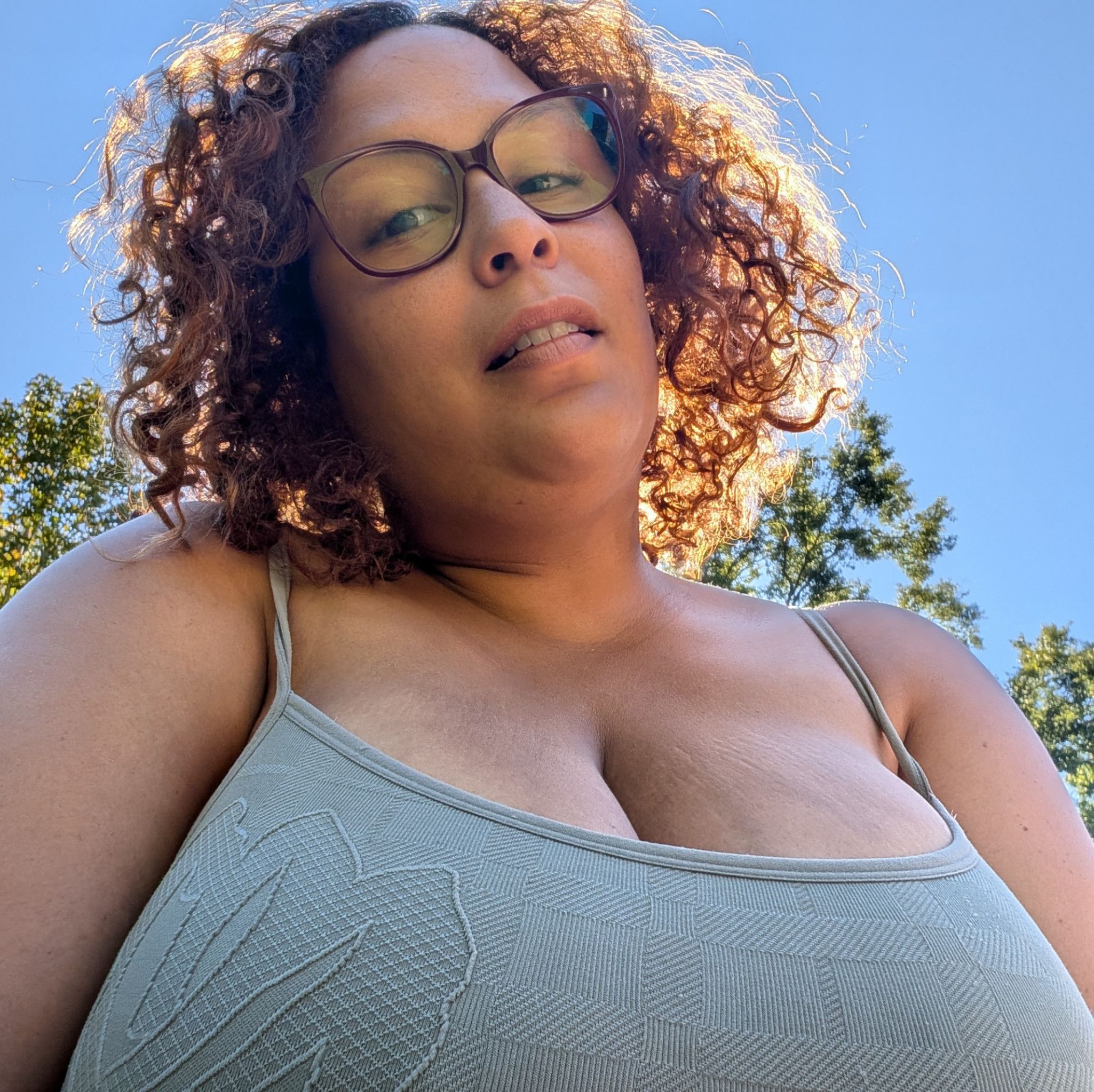 Nude Outside On My Deck