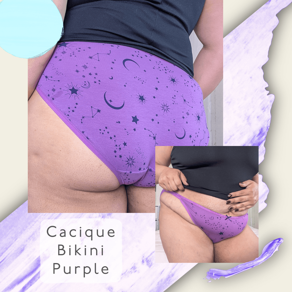 Cacique Bikini Purple