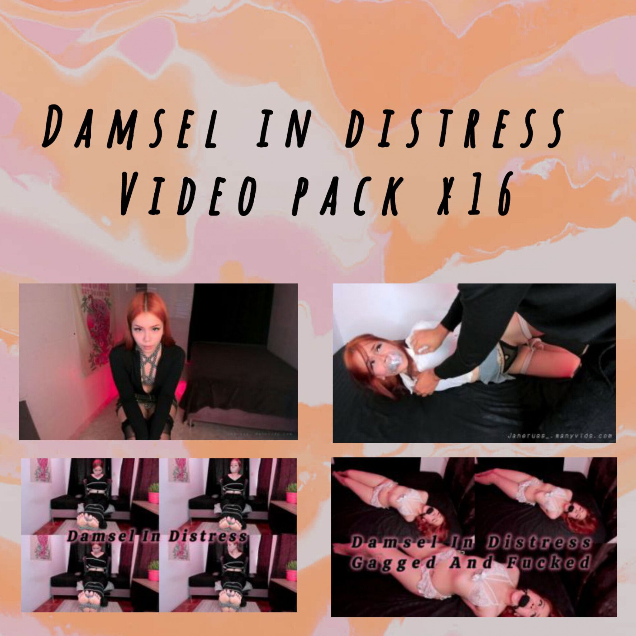 Damsel In Distress Video Pack X16