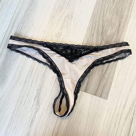 Very used old TEEN thongs