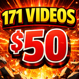 Mega Pack: 171 Videos for 50!