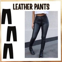 Leather pants