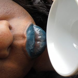 Big Lips Teal and Tea