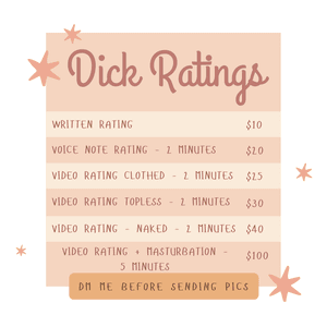The Best Dick Ratings