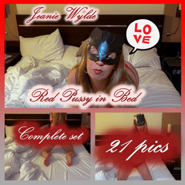 Red Pussy in Bed Complete Set