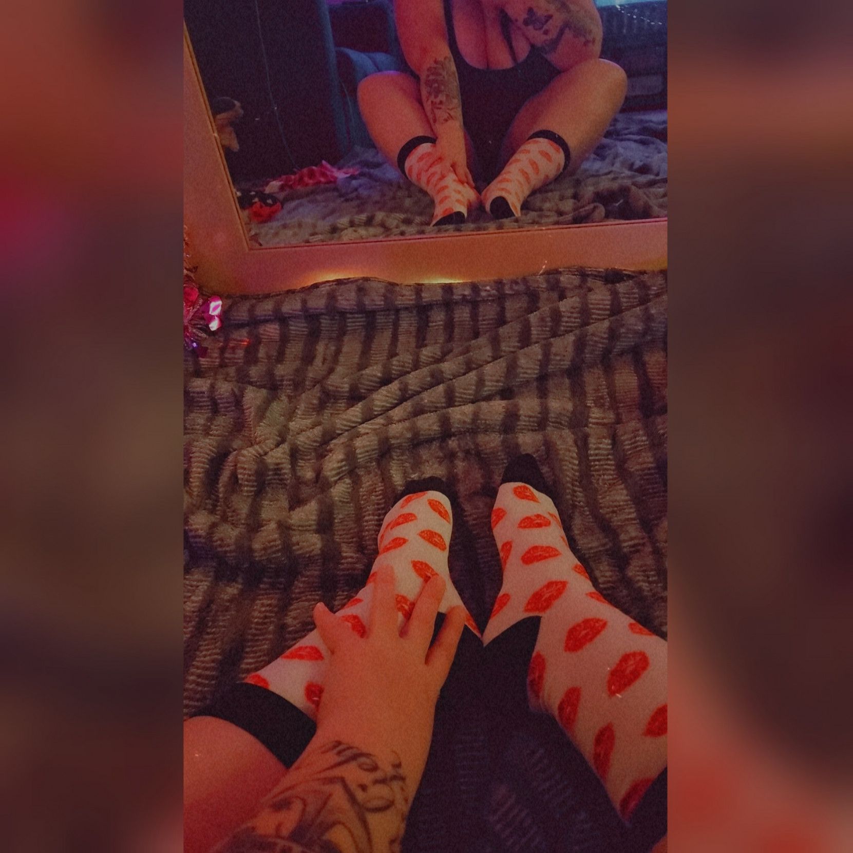 Lips socks