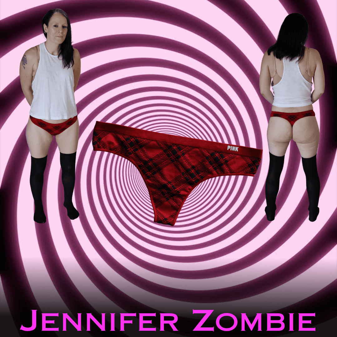 Red Plaid VS Pink Thong