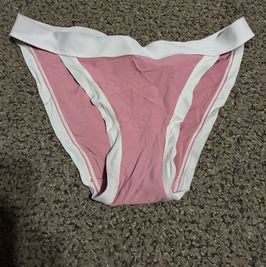 Pink silky panties