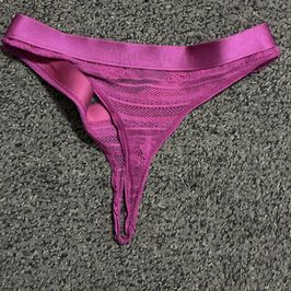 Victorias Secret hot pink thong