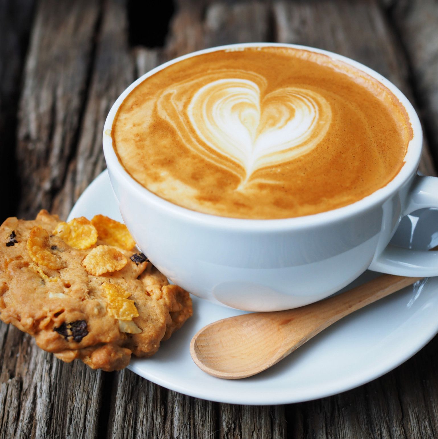 Cappuccino for a cheerful day
