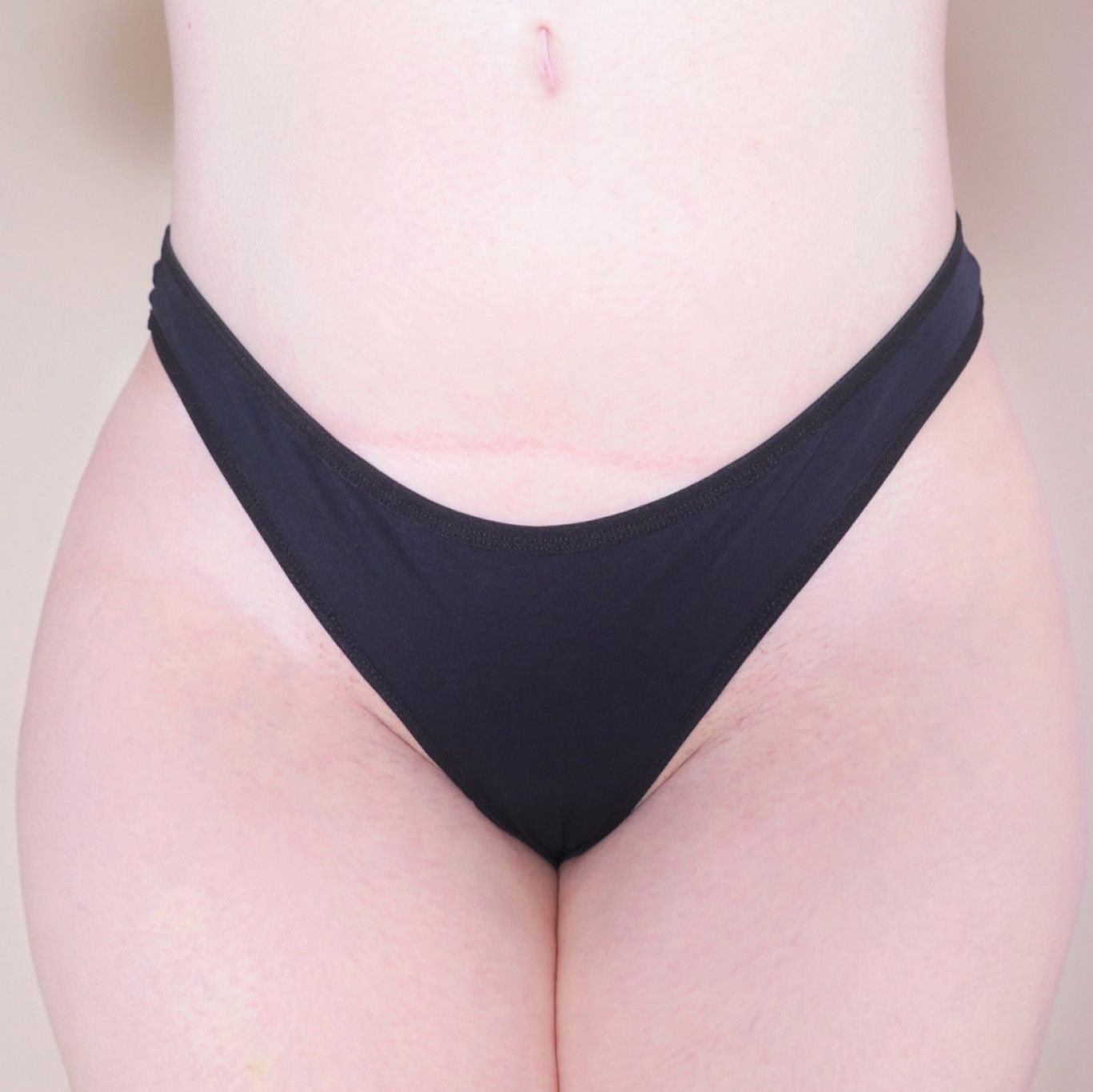 Black thong