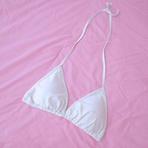 White bikini top
