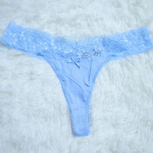 Blue thong