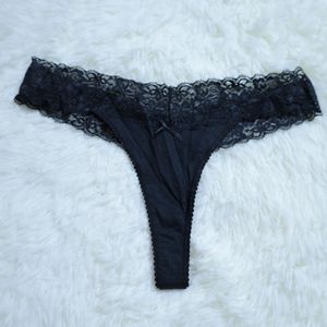 Black thong
