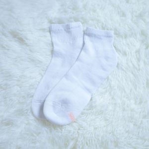 white gym socks