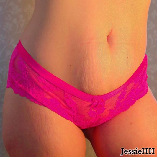 Worn Pink Panties