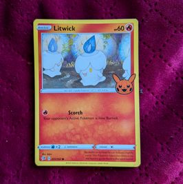 Litwick Pokemon Card