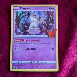 Mimikyu Pokemin Card