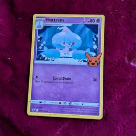 Hattrem Pokemin Card