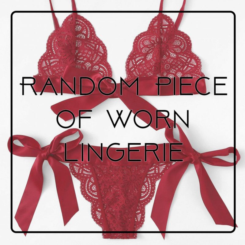 Own A Set Of My Worn Lingerie!