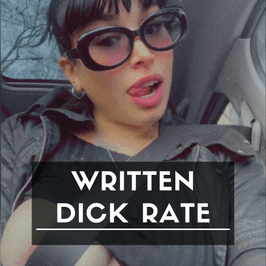 Written Dick Rating